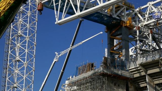 Estadio Santiago Bernabéu (Obras actuales) 21 de Agosto 2021 смотреть онлайн