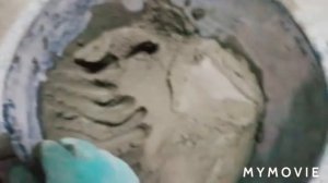 Отделка стен арт бетоном