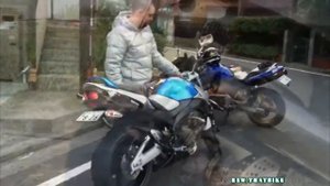 Suzuki GSR 400 exhaust sound compilation