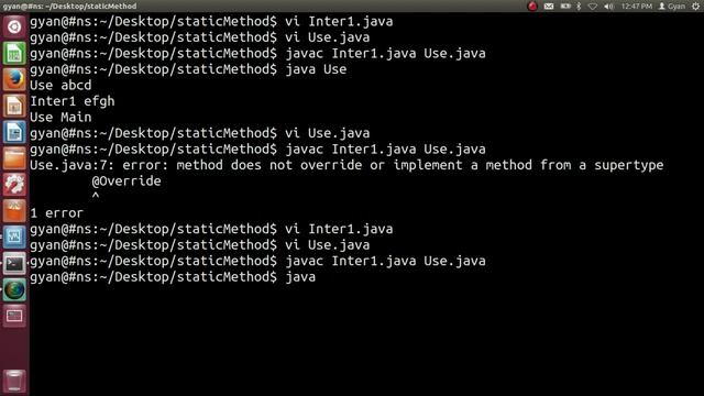 Interface in Java | #14 | Static Methods of Interface | Java 8 and Higher Versions
