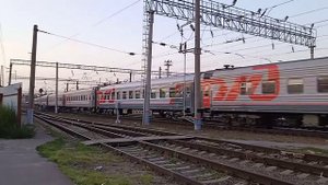 ЭП1М-655 с поездом №567 Москва Анапа