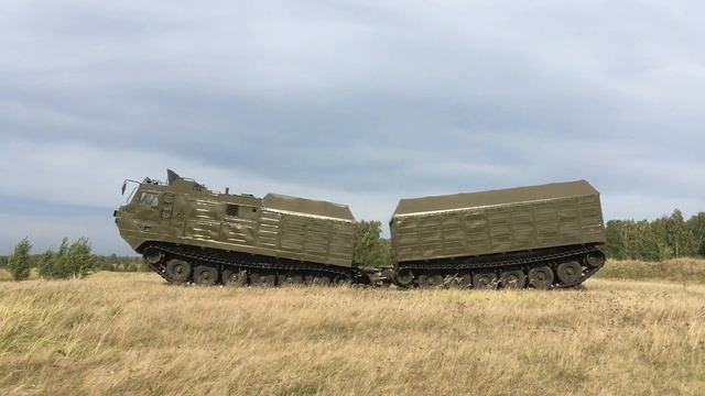 Артукуляция звеньев вездехода Витязь ДТ-30П смотреть онлайн