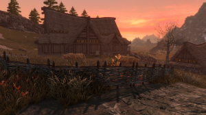 Ультра графика в Skyrim (4К). Рассвет