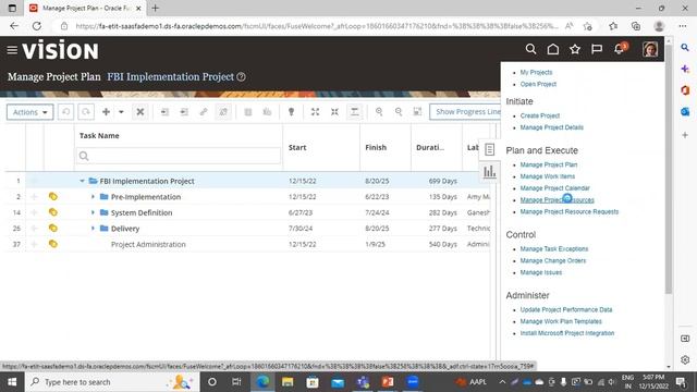 Oracle Project Portfolio Management Create Project | Oracle Project Planning Implementation | BISP смотреть онлайн