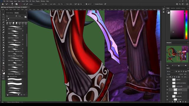 World of Warcraft Character Commission Speed Draw смотреть онлайн