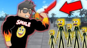 УБИЙЦА КАЧОК УБИВАЕТ МАЛЕНЬКИХ НУБИКОВ ДРИЩЕЙ В СИМУЛЯТОРЕ КАЧКА 3 РОБЛОКС