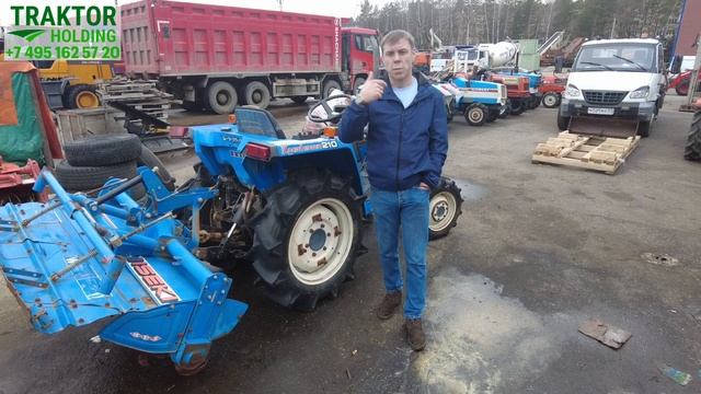 НАДЁЖНОСТЬ, ПРОВЕРЕННАЯ ВРЕМЕНЕМ. ЯПОНСКИЙ МИНИТРАКТОР ISEKI LANDHOPE 210