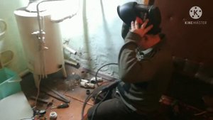 КАК МУЖ СВОИМИ РУКАМИ УСТАНОВИЛ НАСОС НА АГВ В НОВОМ ДОМЕ