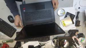 Ноутбук hp 17-by0023ur разборка, ремонт, замена жесткого диска