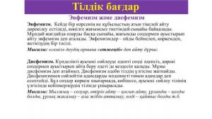 Қазақ тілі, 6 сынып, Ұлы дала ұлағаттары