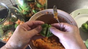 Потрясающая закуска из зеленых помидор  на зиму // // Рецепт