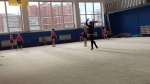 Постановка упражнения без предмета в художественной гимнастике