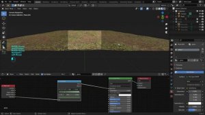 Как создать траву в Blender за 4 минуты? | Геометрические ноды в Blender