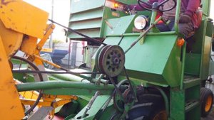 Краткий обзор двух комбайнов мини  SAMPO 680 и VOLVO ACTIV 800