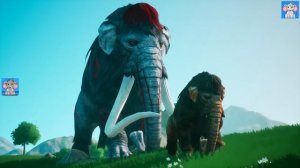 10 Zombie Cows vs Giant Bull Fight Baby Bull Saved By 5 Woolly Mammoths Cow Cartoon Animal Fights
