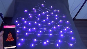Умная WiFi гирлянда Tuya на адресных светодиодах и светомузыкой