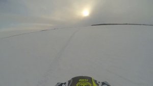 Сноубайк 250. Kawasaki KLX250 с гусеницей Vortex 129