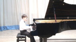 В.Гаврилин Мальчик зевает мальчик гуляет Храмов Кирилл, 10 лет, 2016