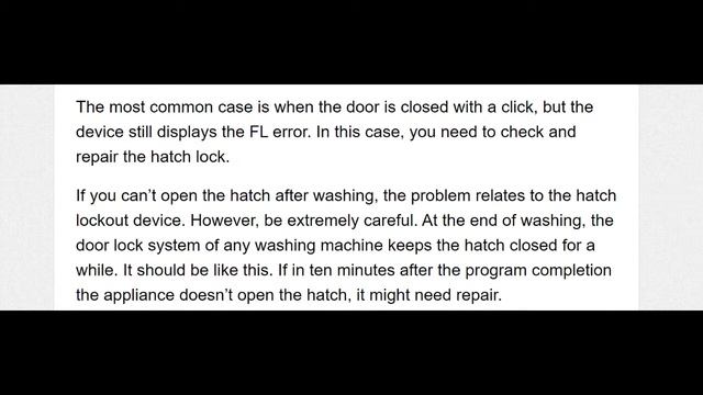 samsung washing machine error code fl смотреть онлайн