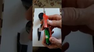 Переделка беспроводного паяльника Зубр от 3 батареек на 1 аккумулятор 3,7 в 1 часть,