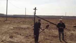 Как закрутить винтовые сваи самому