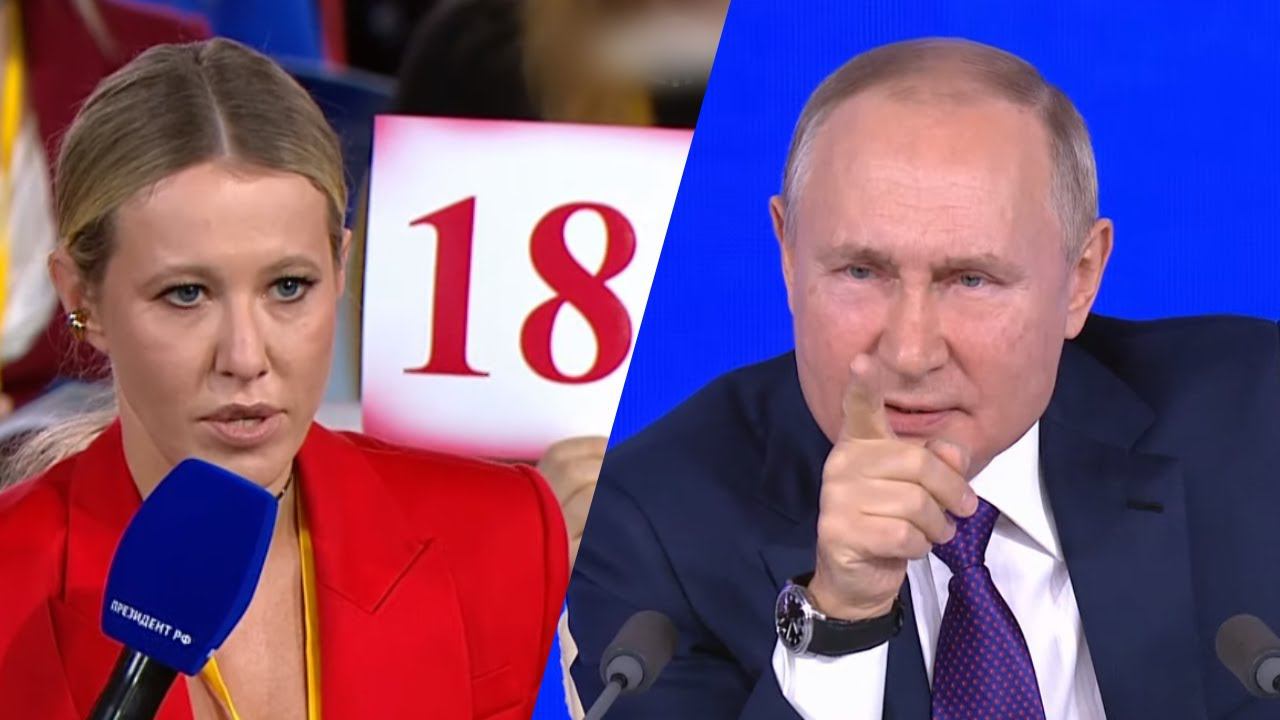 «Дайте девочке... Представьтесь, пожалуйста». Путин ответил на вопрос Собчак о пытках в тюрьмах