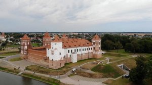 Мирский и Несвижский замки с высоты полёта