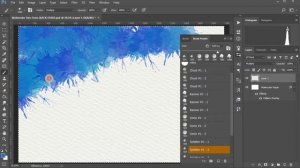 WATERCOLOR Photoshop Effect – Brushes, Actions and Layer Styles. How to Work.