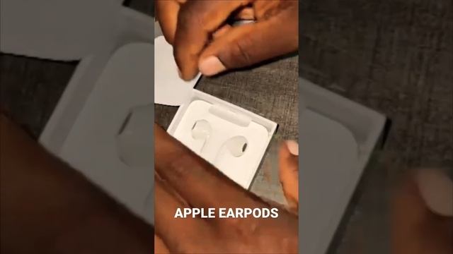 APPLE EARPODS UNBOXING#apple #iphone #earpods #genshinimpact