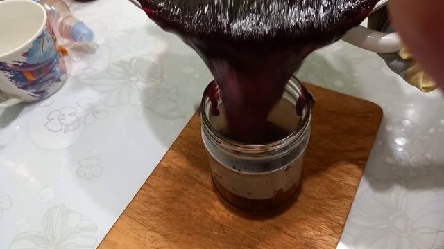 Джем из черной смородины. Джем для выпечки.