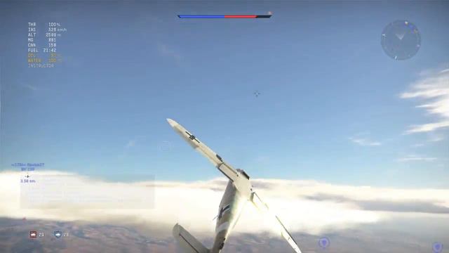 Risk over reward? Warthunder bf 109 f4/trop Gameplay Commentary