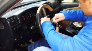 Снимаю руль с Ховера для перетяжки