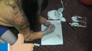 КАК САМОМУ СДЕЛАТЬ ФЁРБИКА ФЁРБИ!  Рисуем ФЁРБИКА ! НАСТЯ | Funny Family Play TV