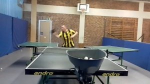 Тренировка 43.Накат справа по плоскому из 9-го в 9-й и 7-й.12.05.2015.