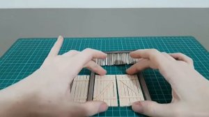 Деревянный деревенский домик из картона своими руками / DIY