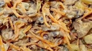Салат з печінкою Рецепт приготування в описах