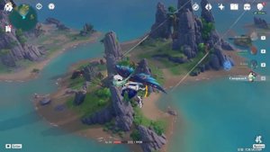 Genshin Impact | Усыпальница глубин в каменном лесу Гуюнь | Ли Юэ | Как попасть на дальний остров