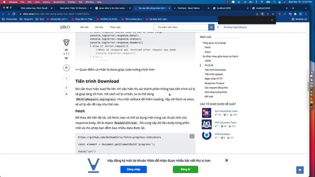 14. Hướng dẫn lấy data từ API trong React Native (fetch, axios) смотреть онлайн