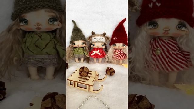 Куклы ручной работы | Маленькие гномы| Гномы из ткани | Своими руками | Dolls | Cloth dolls