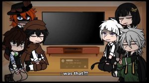 ★ bsd react to akutagawa as ??? | bsd x fnaf ★