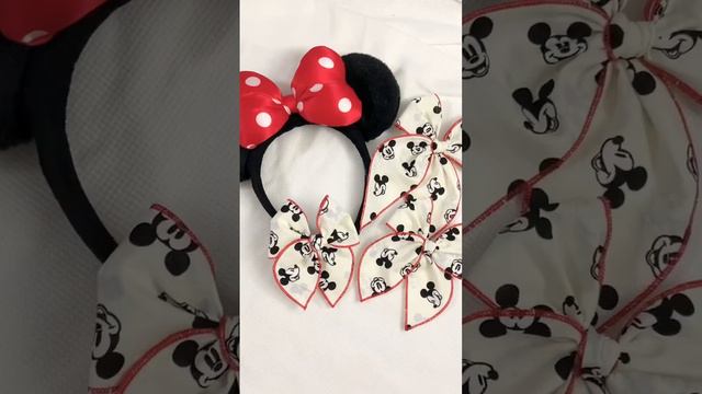 Fable bow🎀 Mickey Mouse  #disney #waltdisneyworld #bows #moños