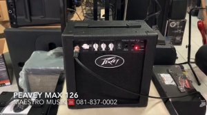 Review PEAVEY MAX 126 juossss !!! Kecil2 cabe pedes hahahah
