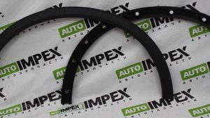 Geely Coolray с 2019- года. Расширители передних крыльев