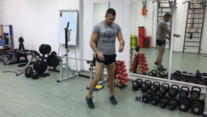 Приседания для ягодиц с отведением ноги в сторону. Еще больше стресса для ЯГОДИЦ!