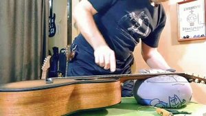 Гитара parlor от Cort после доводки DEmelyanov