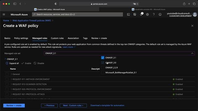 Уроки Microsoft Azure - Введение в Azure Web Application Firewall (WAF)