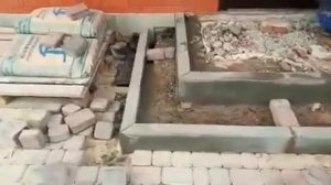 порог из тротуарной плитки