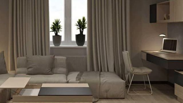 НЕО ДИЗАЙН МАЛЕНЬКОЙ ГОСТИНОЙ ИЛИ ЗАЛА идеально подходит В ХРУЩЕВКЕ. смотреть онлайн