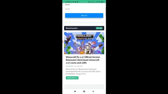 HOW TO DOWNLOAD MINECRAFT LATEST UPDATE //1.17.11.0 смотреть онлайн