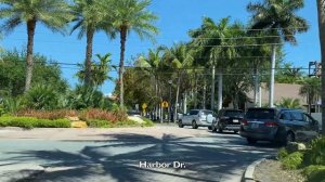 Key Biscayne - Florida - 4K Downtown Drive